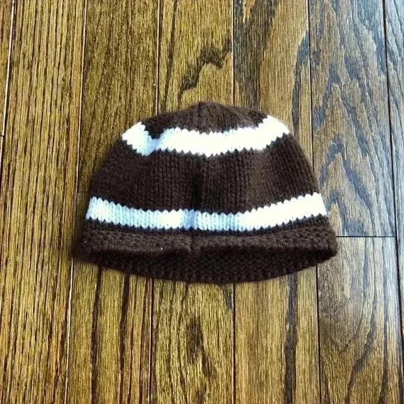 So Dorable Infant 0-12M Crochet Football Cap/Hat - Picture 2 of 5